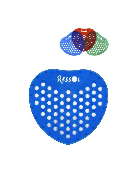 03103AZ PANTALLA CUORE PARA URINARIO AZUL