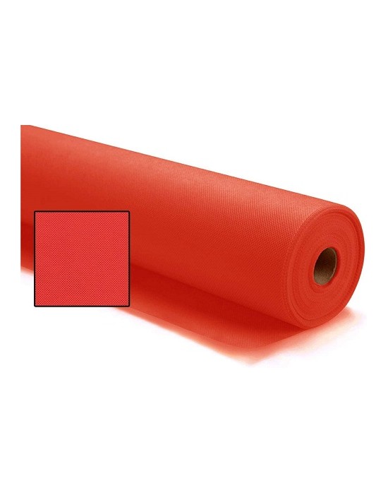 ROLLO DE MANTEL 1,20X50 MTS. TNT ROJO PRECORTADO