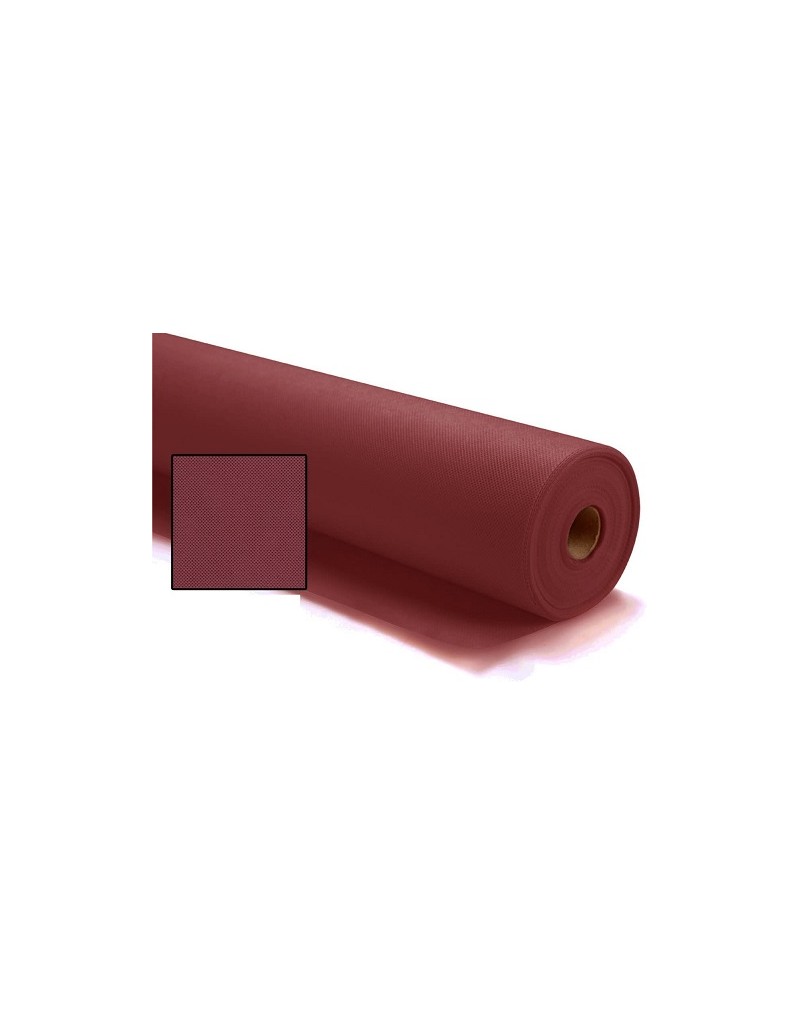 ROLLO DE MANTEL 1,20X50 MTS. TNT BURDEOS PRECORTADO