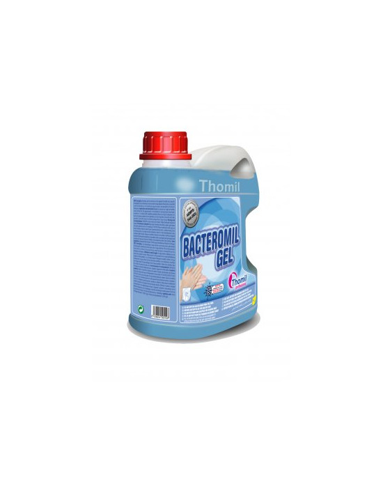 GARRAFA BACTEROMIL GEL ALCOHOLICO DESINFECTANTE 4 L.