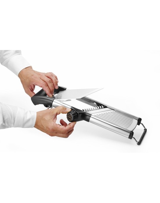 222652 MANDOLINA INOX 2 CUCHILLAS