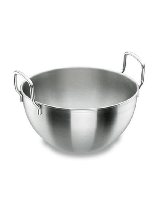 50337 CALDERO SEMIESFERICO CON ASA 36 CM. INOX