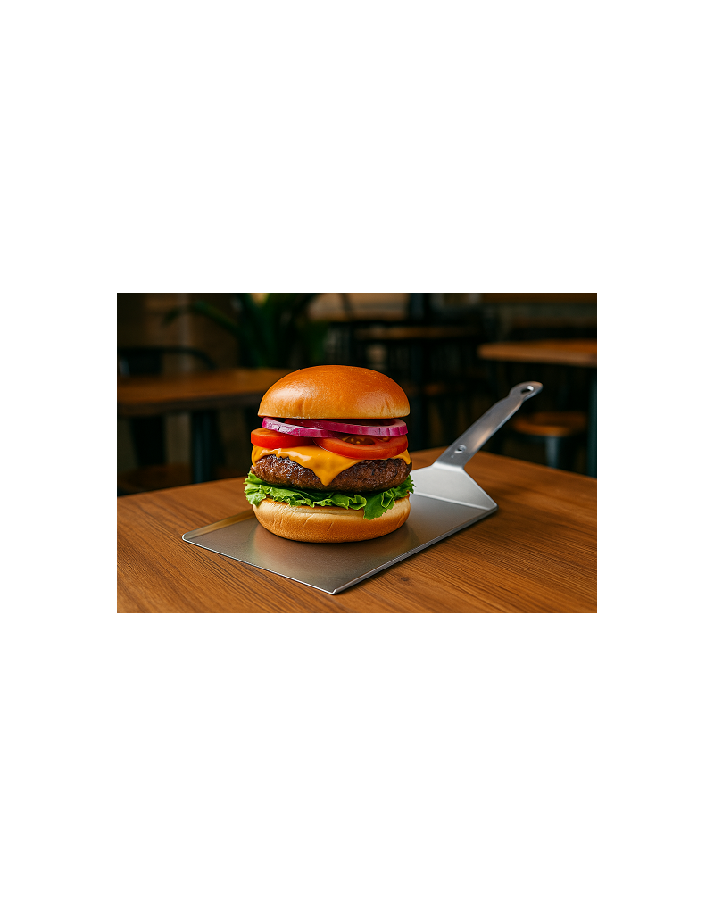 P29680 PALA PRESENTACION 23X16 CM.  INOX