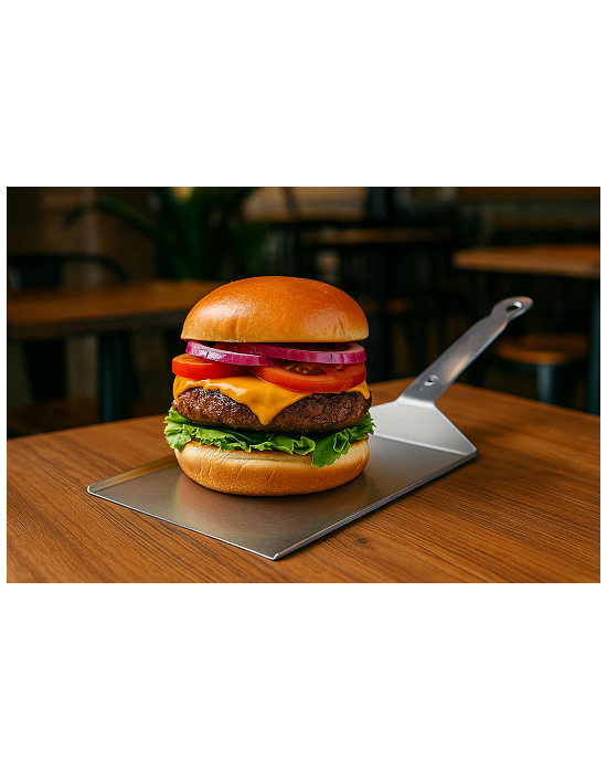 P29680 PALA PRESENTACION 23X16 CM.  INOX