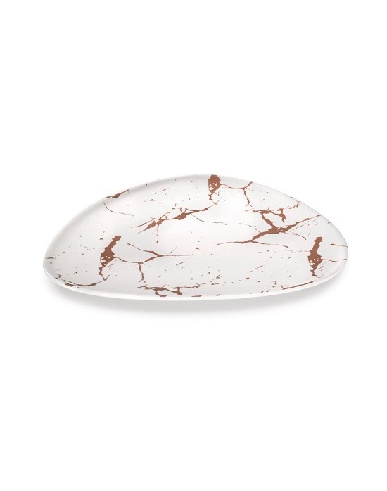 P22347 PLATO PRESENTACION 29X26,5 CM GOLDEN MELAMINA