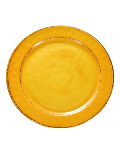 P22839 PLATO PRESENTACION 28 CM. NARANJA COLORS MELAMINA
