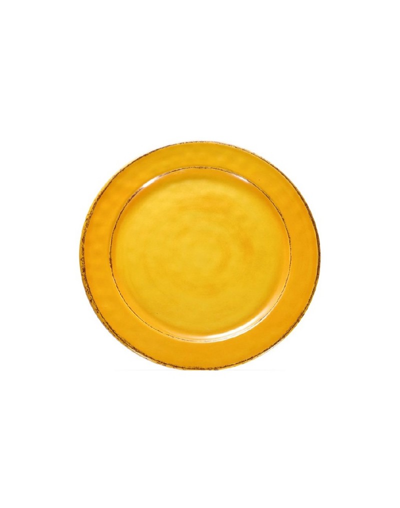 P22839 PLATO PRESENTACION 28 CM. NARANJA COLORS MELAMINA
