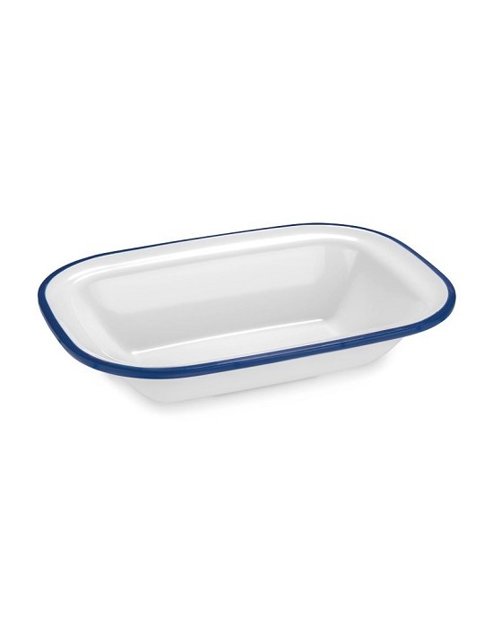 P22727 FUENTE RECTANGULAR 20X14X4,5 CM. MEDITERRANEAN MELAMINA