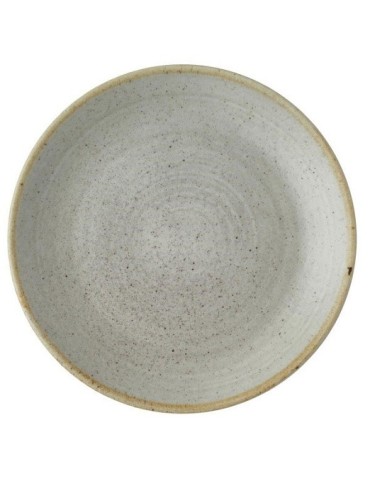 SRGYEV101 PLATO COUPE 26 CM. STONECAST RAW GREY