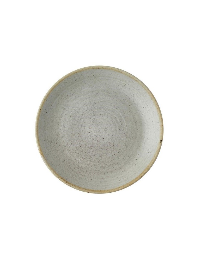 SRGYEV101 PLATO COUPE 26 CM. STONECAST RAW GREY