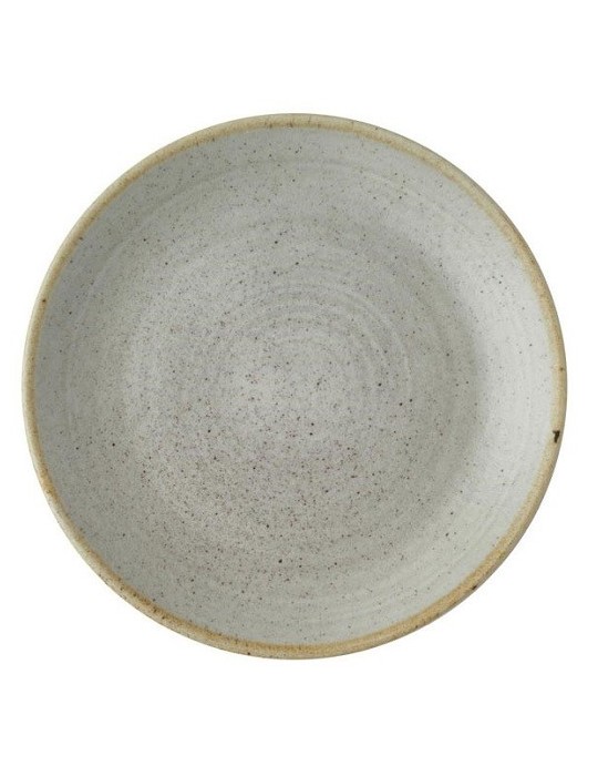 SRGYEV101 PLATO COUPE 26 CM. STONECAST RAW GREY
