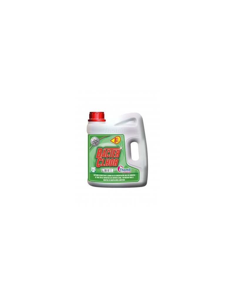 GARRAFA BACTER CLHOR GEL DESINFECTANTE 4 KG.
