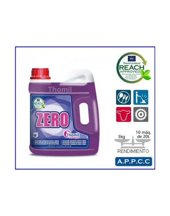 GARRAFA ZERO (DESCALCIFICADOR) 4,5 KG.