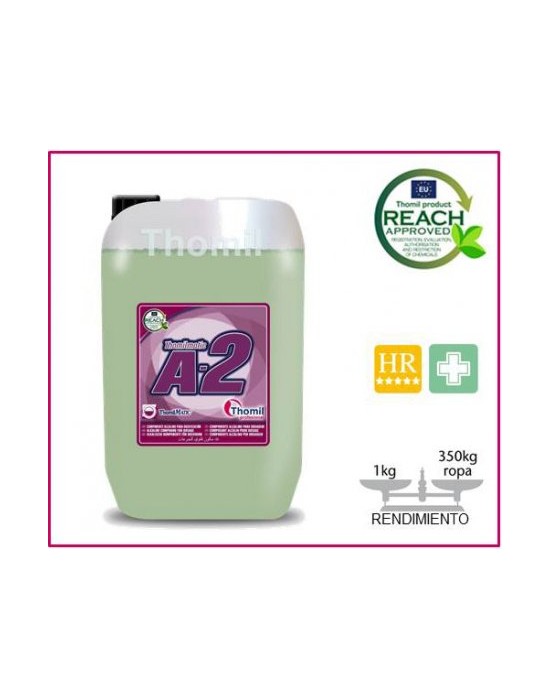 GARRAFA ALCALINO TEXTIL 25 KG. A-2