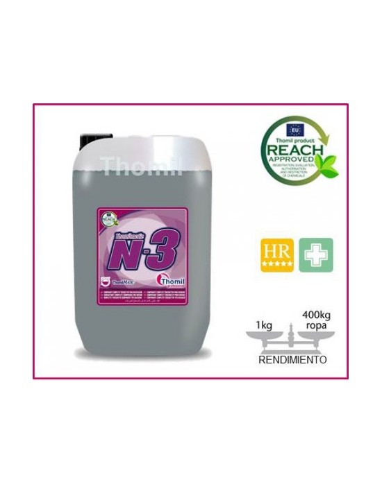 GARRAFA NEUTRO TEXTIL 20 KG. N-3