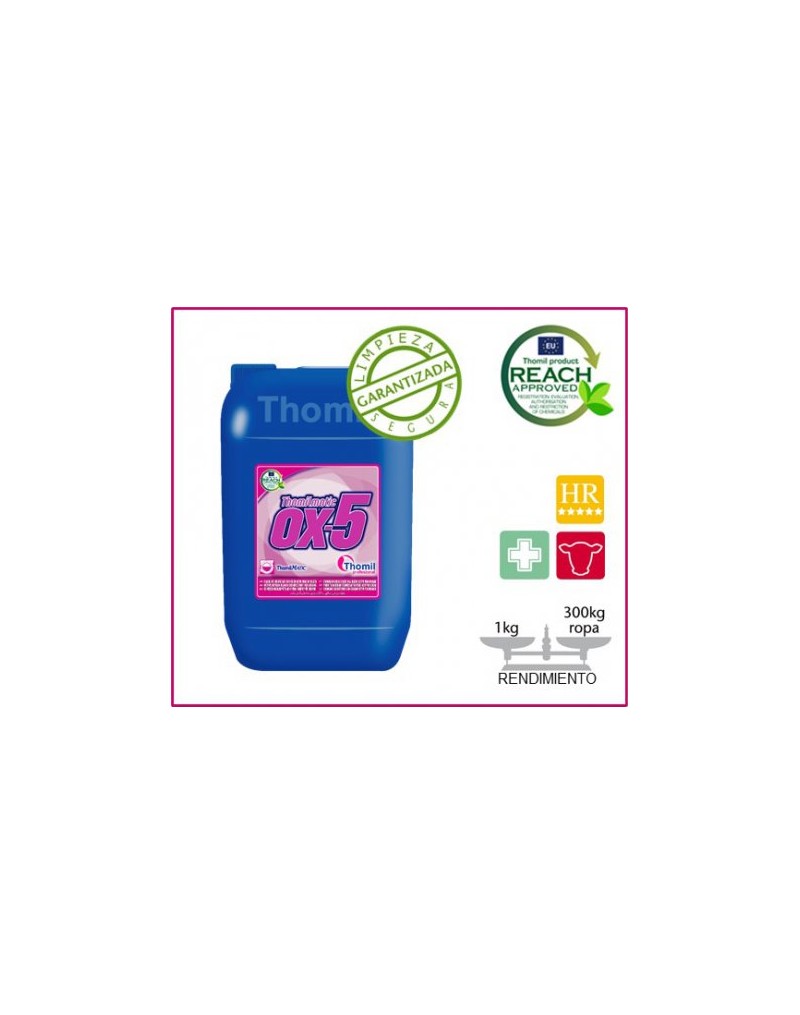 GARRAFA BLANQUEANTE CON OXIGENO 24 KG. OX-5