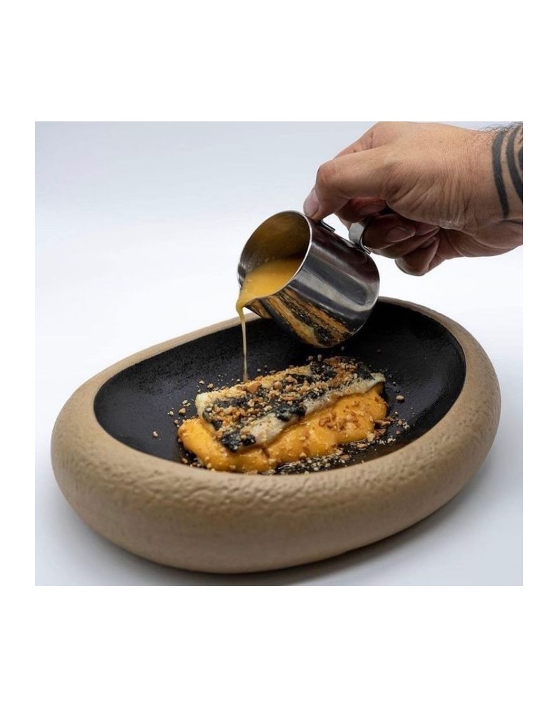 P965001 PLATO STONEWARE SUCRO 27X21 CM.