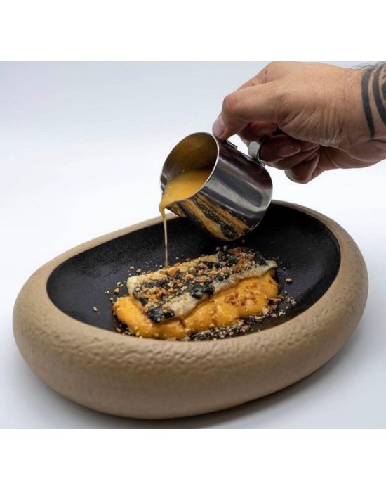 P965001 PLATO STONEWARE SUCRO 27X21 CM.