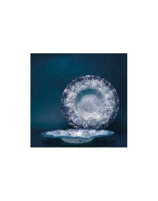 P605032B PLATO RISOTTO MURANO COBALTO 29 CM.