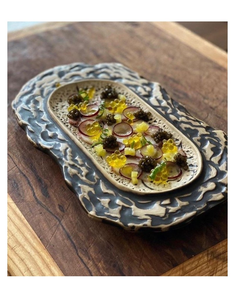 P997010 BANDEJA RECTANGULAR TEIDE 35X15X2 CM.