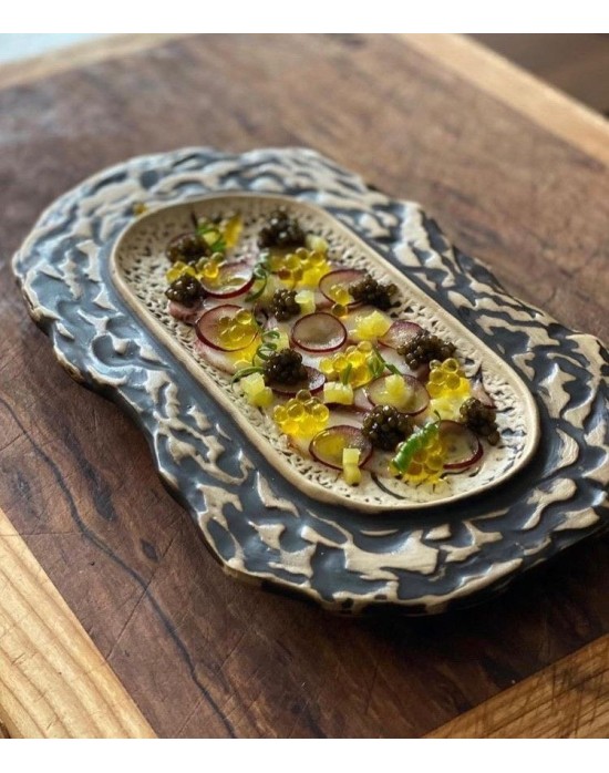 P997010 BANDEJA RECTANGULAR TEIDE 35X15X2 CM.