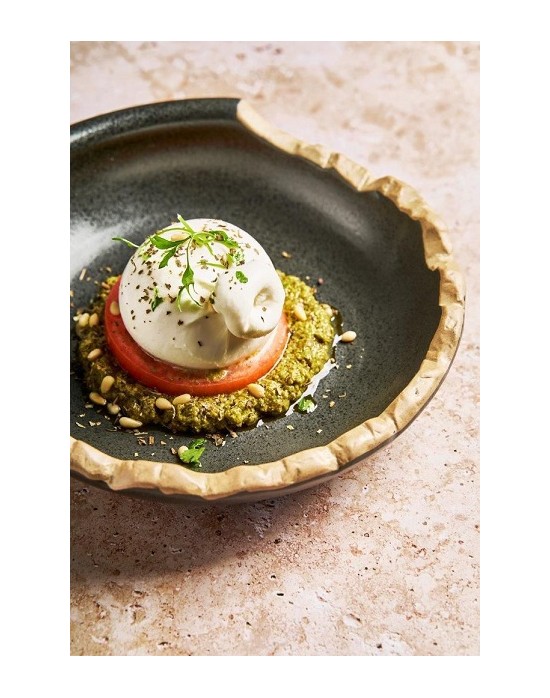 P965007 PLATO STONEWARE SUCRO 24X6,5 CM.