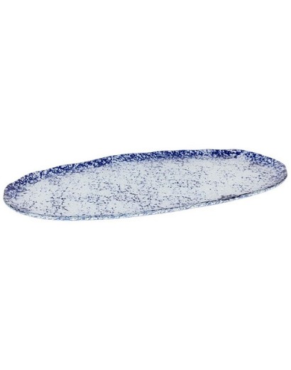 P605020B BANDEJA MURANO COBALTO 40X20 CM.