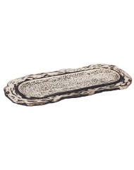 P997010 BANDEJA RECTANGULAR TEIDE 35X15X2 CM.