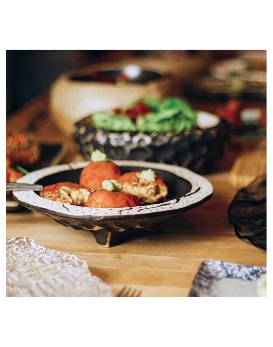 P997012 PLATO ALA TEIDE 26X6 CM.