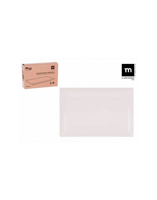 B2500430 FUENTE ELITE BLANCA 30X20 CM. INDE