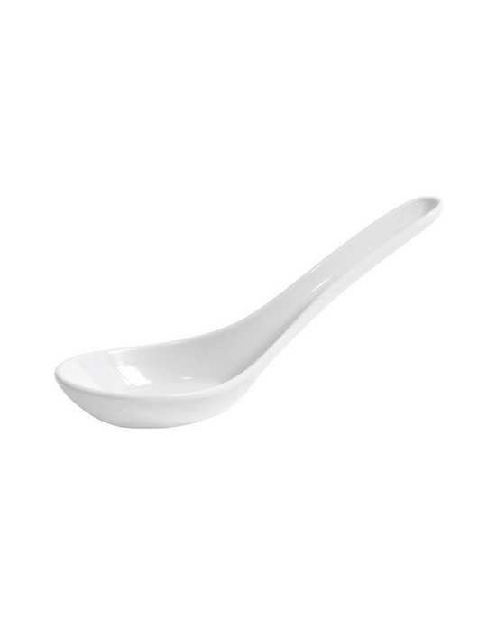 B885052R CUCHARA DEGUSTACION BLANCA 13,5X4,2 CM. MELAMINA
