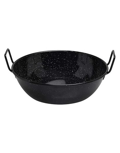 SARTEN 2 ASAS 40 CM. HONDA VITRIFICADA