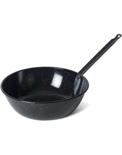 SARTEN CON MANGO 24 CM. HONDA VITRIFICADA
