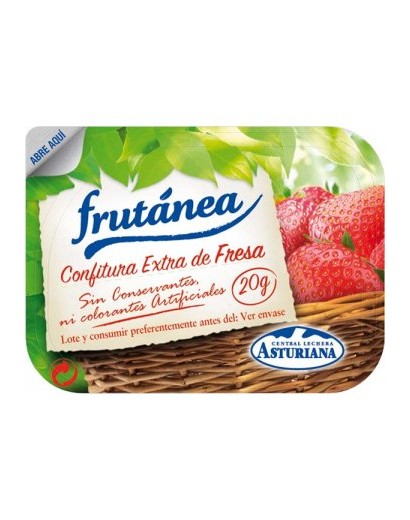 CONFITURA FRESA 20 GR. ASTURIANA 96 UDS. 25006