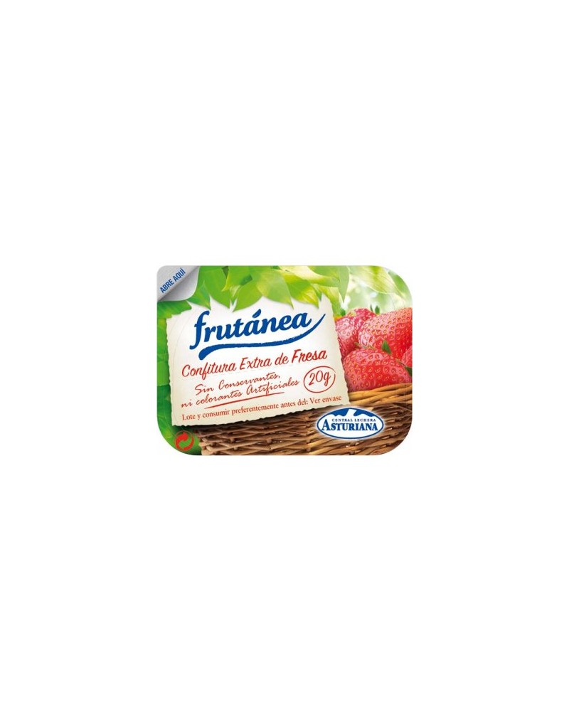 CONFITURA FRESA 20 GR. ASTURIANA 96 UDS. 25006 CONFITURA FRESA 20 GR. ASTURIANA 96 UDS. 25006