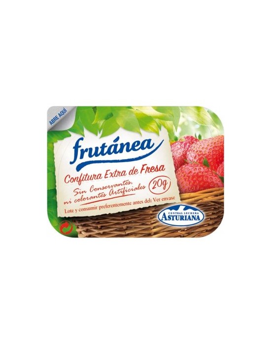 CONFITURA FRESA 20 GR. ASTURIANA 96 UDS. 25006 CONFITURA FRESA 20 GR. ASTURIANA 96 UDS. 25006