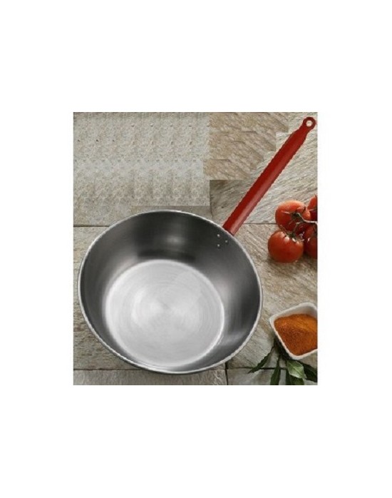 SARTEN CON MANGO 30 CM. HONDA PULIDA