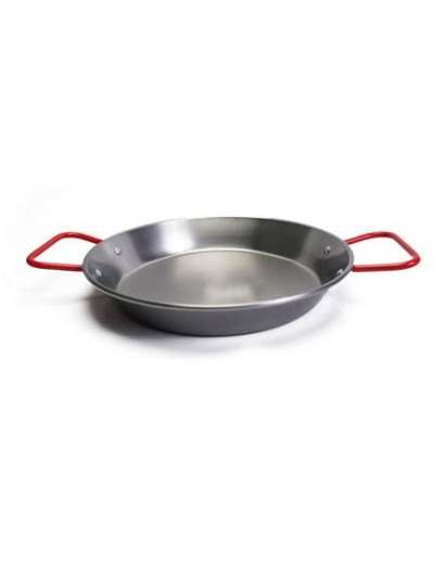 PAELLERA PULIDA 24 CM. 1 RACION
