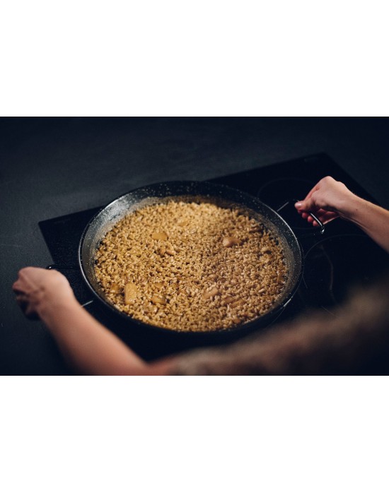 PAELLERA VITRIFICADA 38 CM. 8 RACIONES