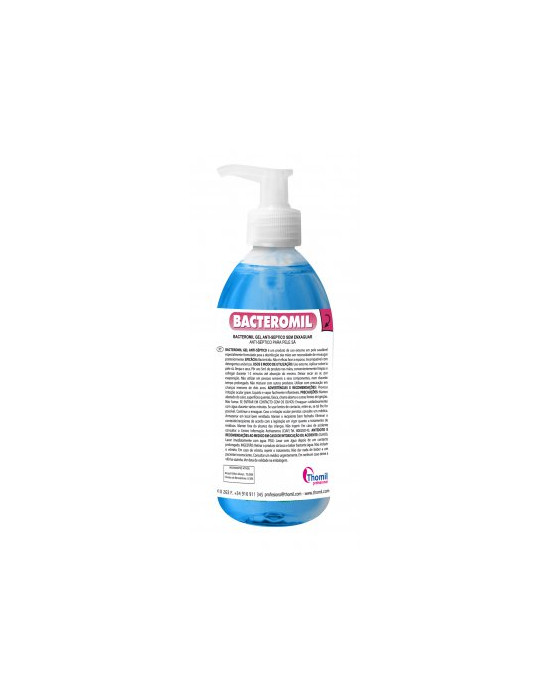 BOTE BACTEROMIL GEL ALCOHOLICO DESINFECTANTE 500 ML.