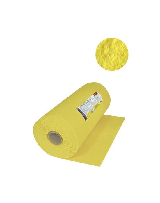 00526 ROLLO BAYETA AMARILLO PRECORTADO 14 METROS